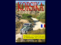 Titelbild Korsika Roadbooks